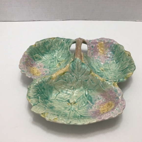 Vintage Pastel Avon Ware England Divided Shabby Sweet Candy Dish - Picture 4 of 8